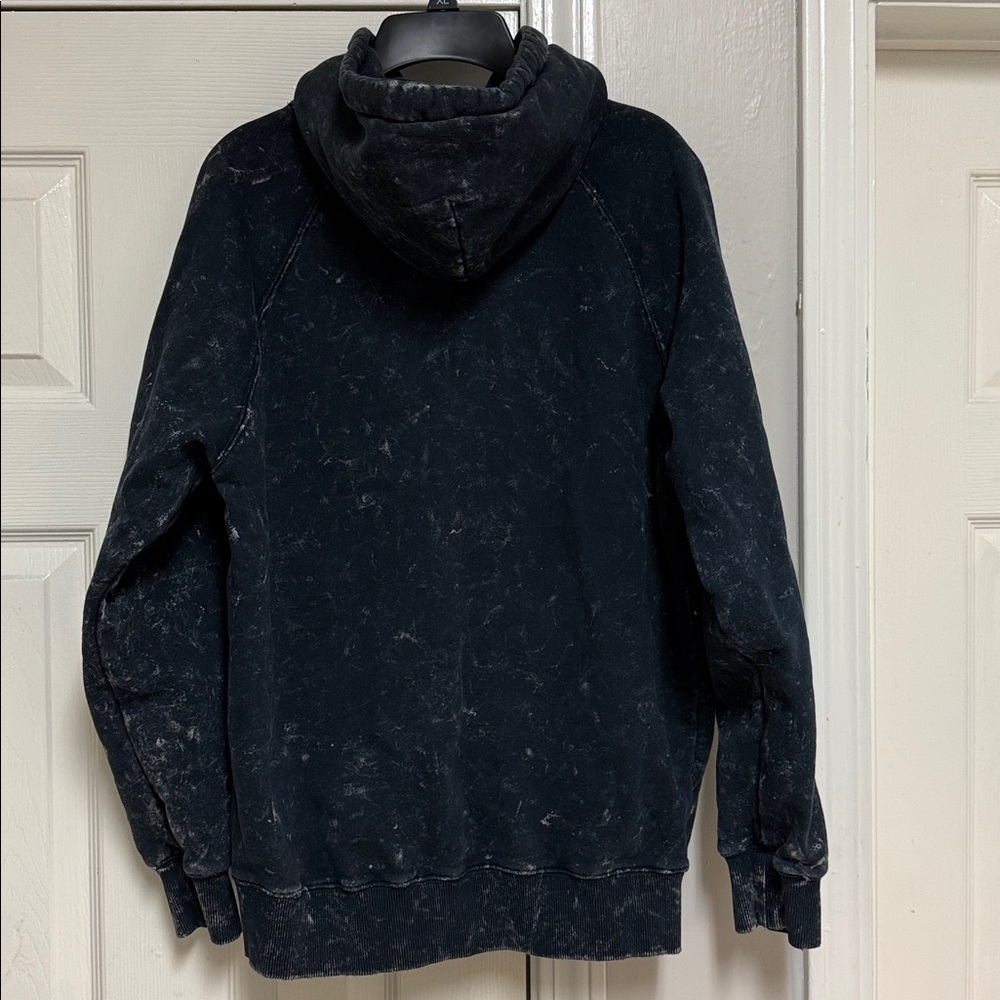 Vintage Teddy Fresh Black Acid Wash Hoodie - Picture 3 of 15